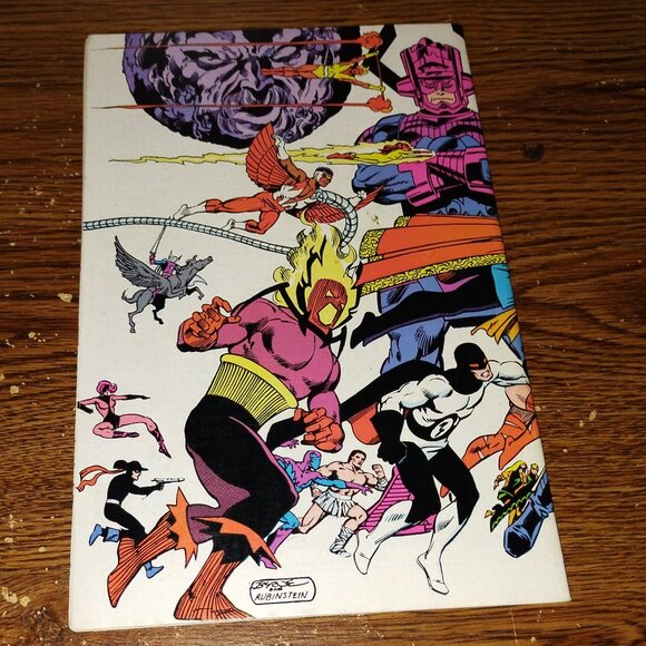 Official Handbook of Marvel Universe Deluxe #4 Doctor Strange to Galactus - Picture 2 of 3